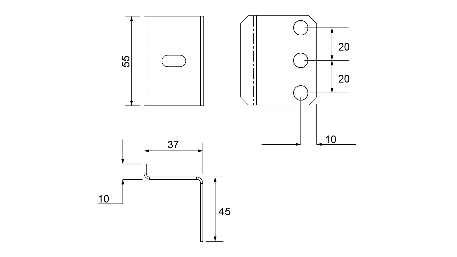 Tempa Pano | SSAS – Partial Mounting Plate Fixing Brackets AS FB 031