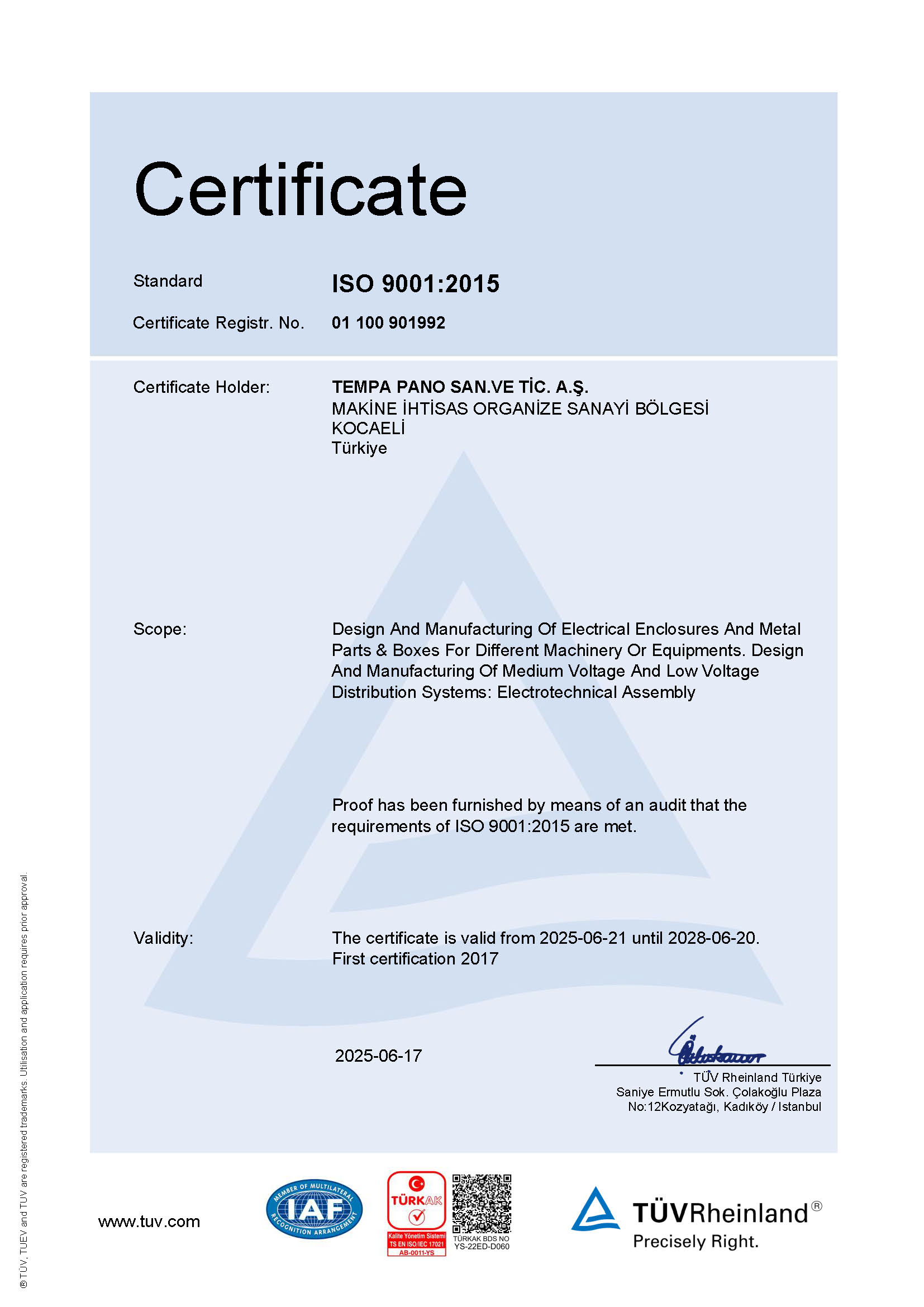 ISO 9001:2015 ENG