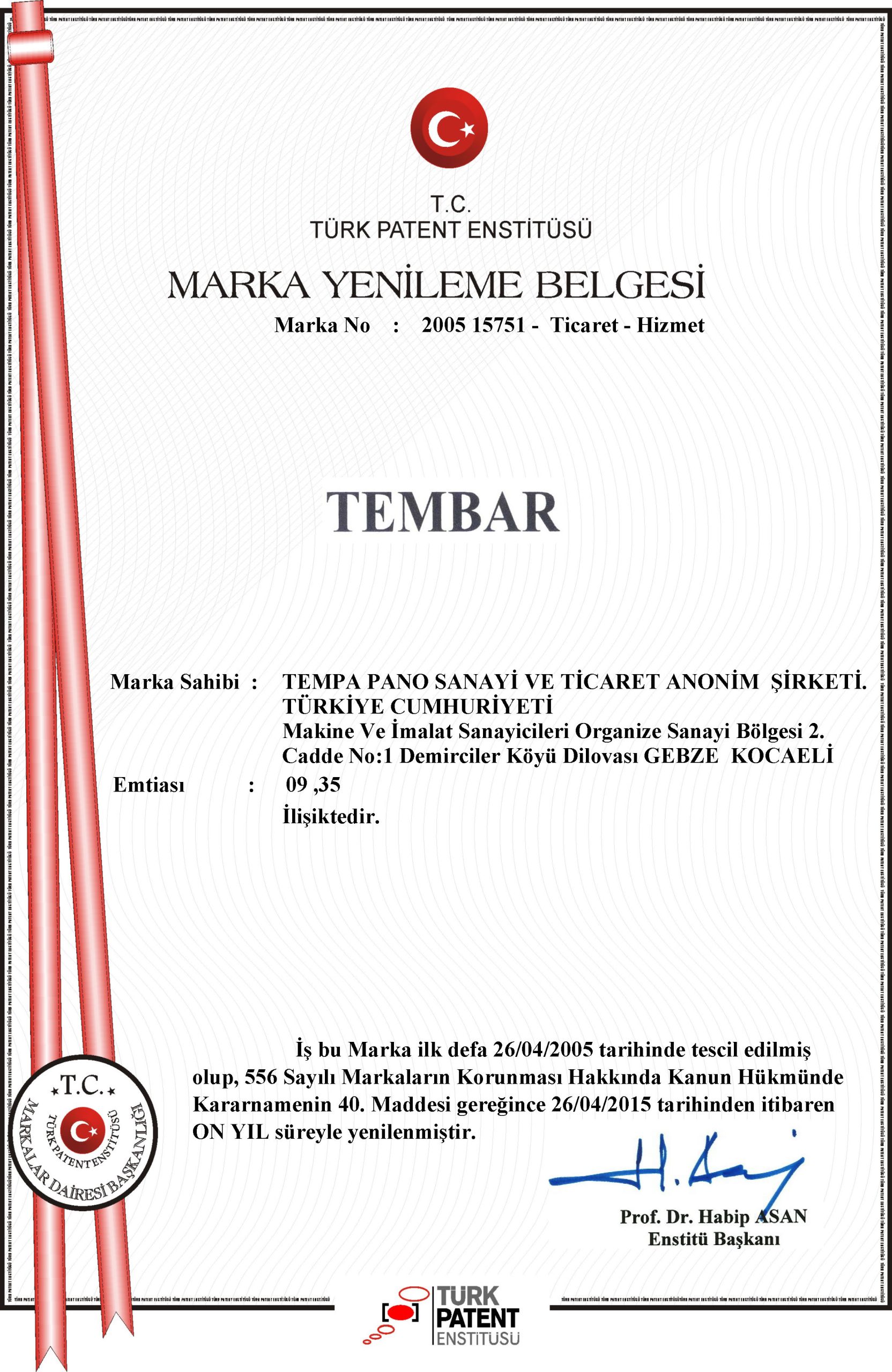 TEMBAR