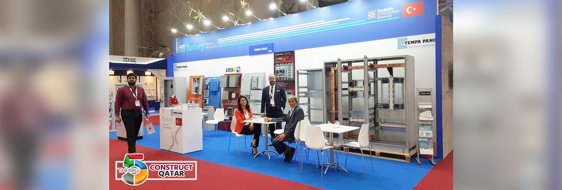 Tempa Pano | We Took Part in The Big 5 Construct Qatar 2019