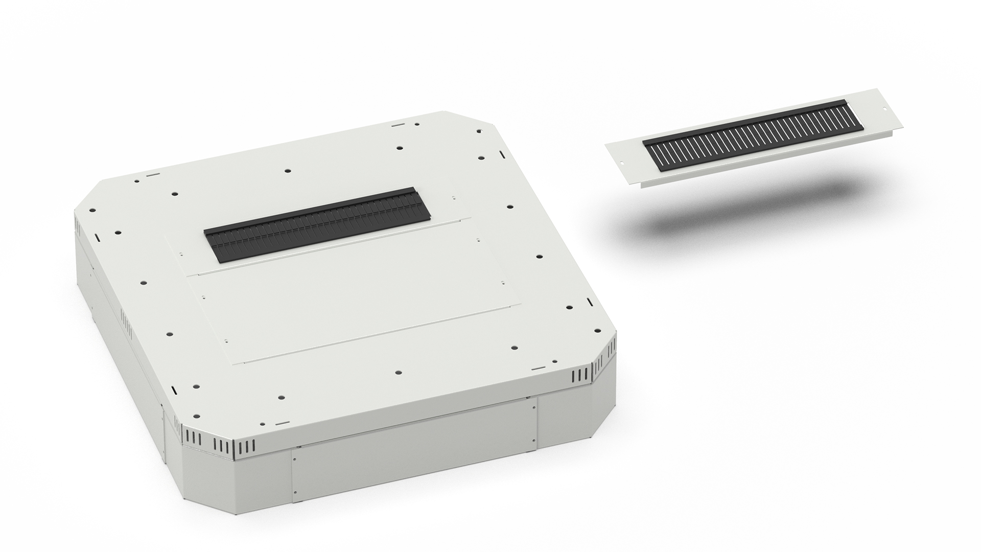 Tempa Pano | PEC – Brushed Cable Entry Cover Plate